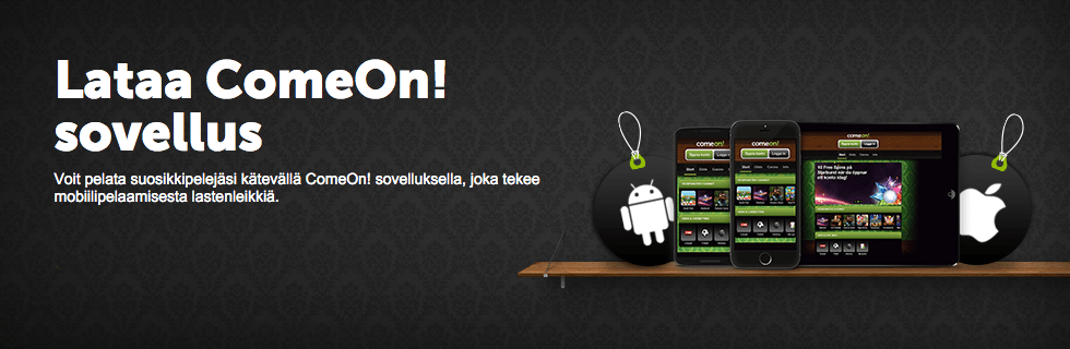 ComeOn mobiili